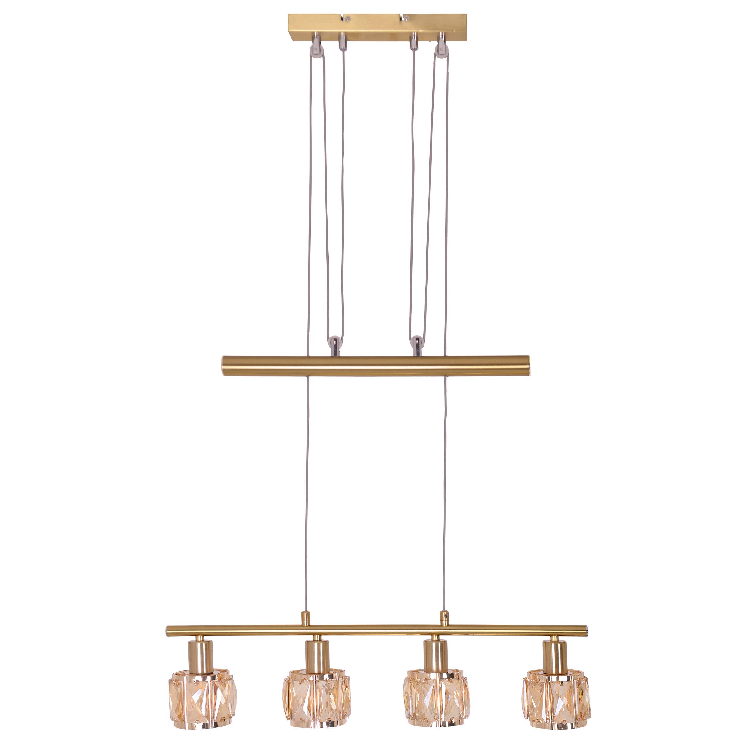 LED-Gegenzugpendelleuchte "JOSEFA" E14 Filament