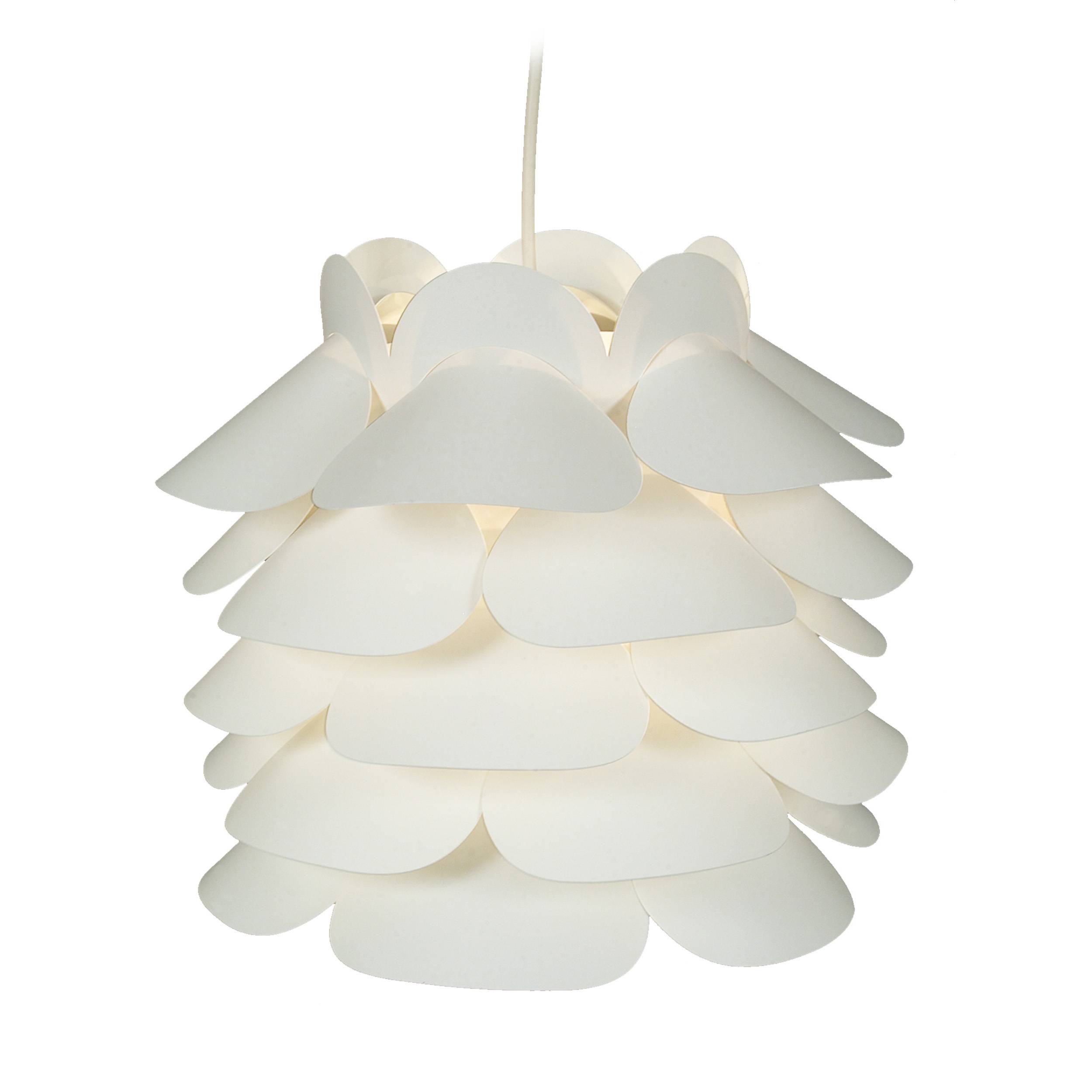 Kunststoff-Pendelleuchte d:34cm "RETRO"