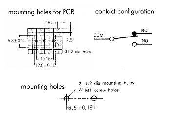 MIKROSCHALTER - ULTRAMINIATUR 3A