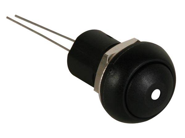 MINI-DRUCKSCHALTER - WEIßE LED - 1P SPST AUS-EIN