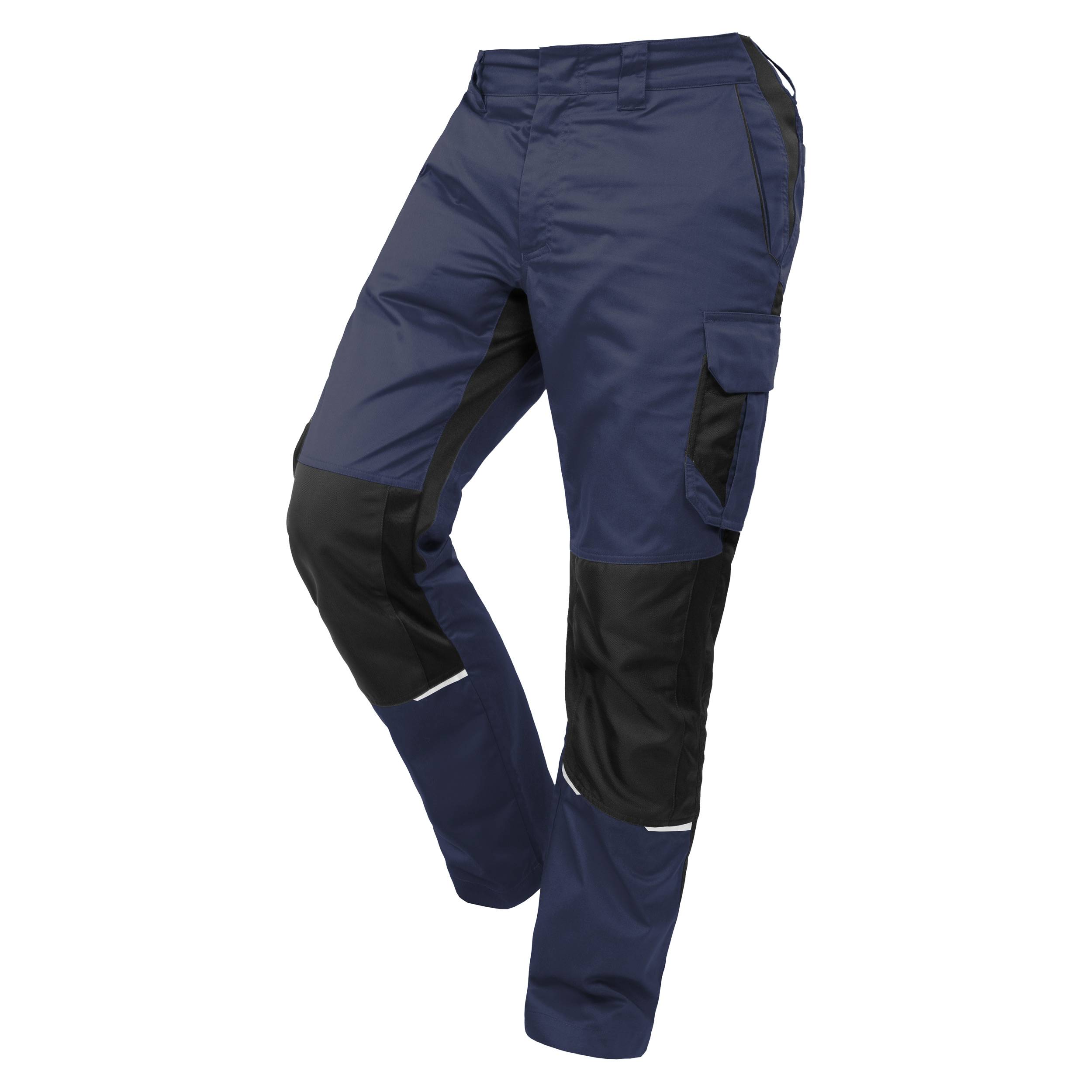 QUALITEX HIGH QUALITY WORKWEAR Bundhose IND - navy blazer/black beauty - Herren: 46 Damen: 46