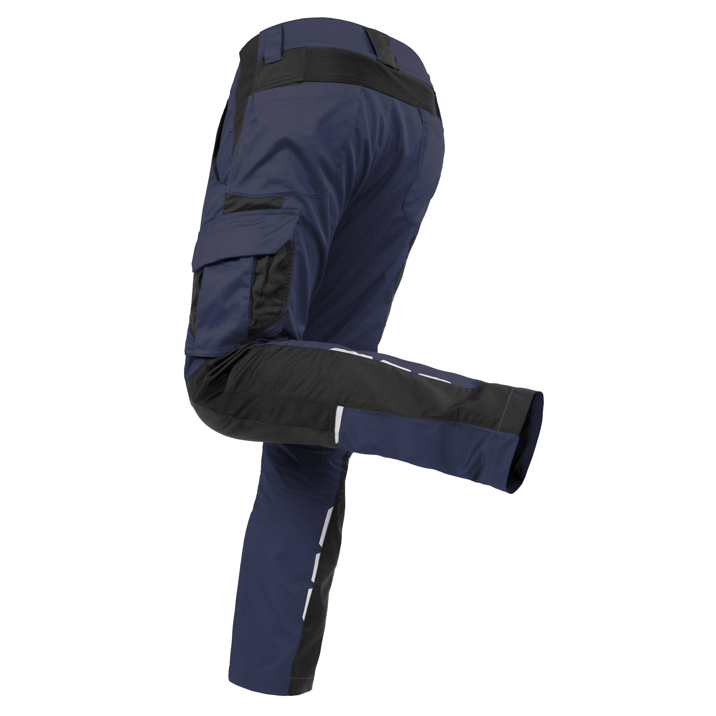 QUALITEX HIGH QUALITY WORKWEAR Bundhose IND - navy blazer/black beauty - Herren: 42 Damen: 42