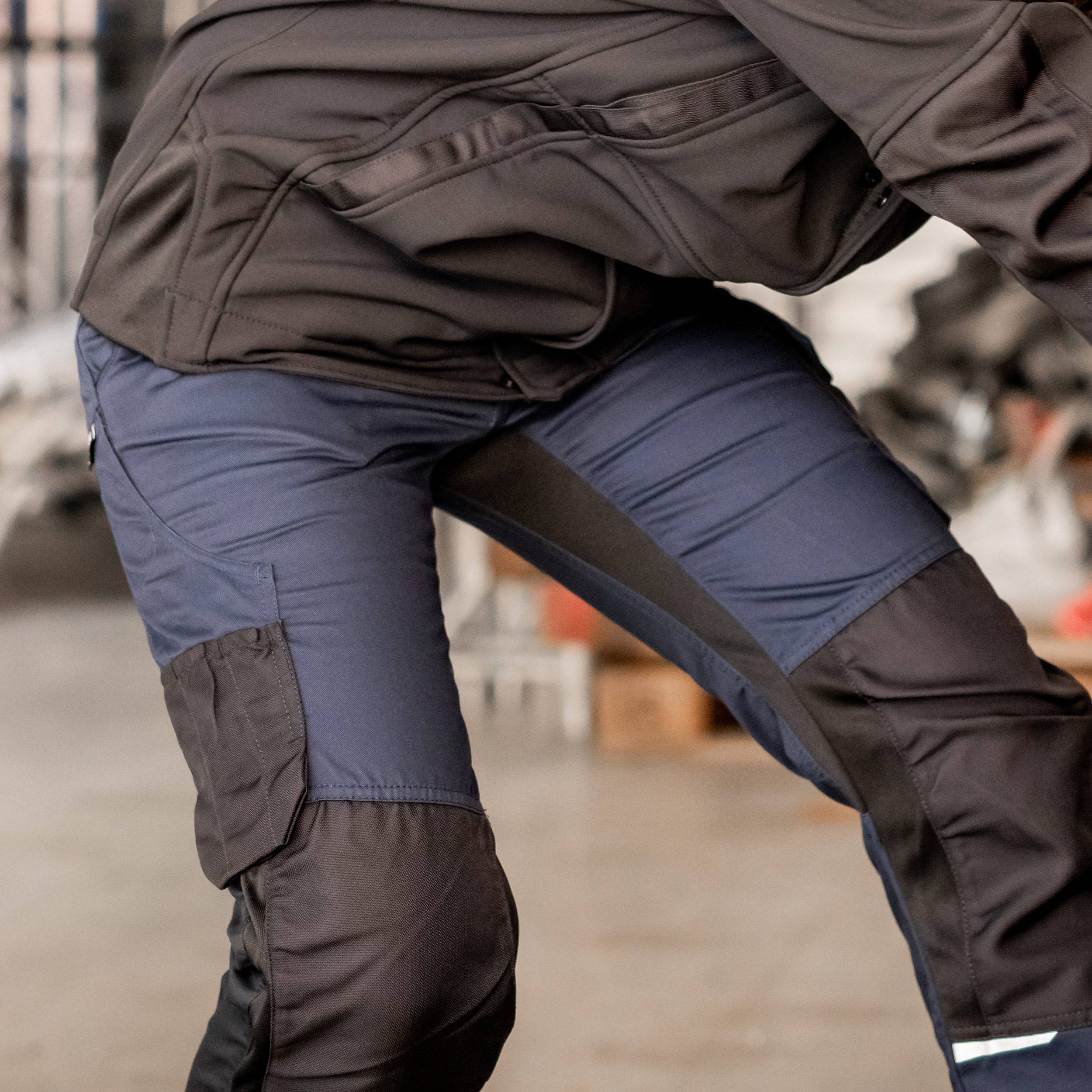 QUALITEX HIGH QUALITY WORKWEAR Bundhose IND - navy blazer/black beauty - Herren: 42 Damen: 42