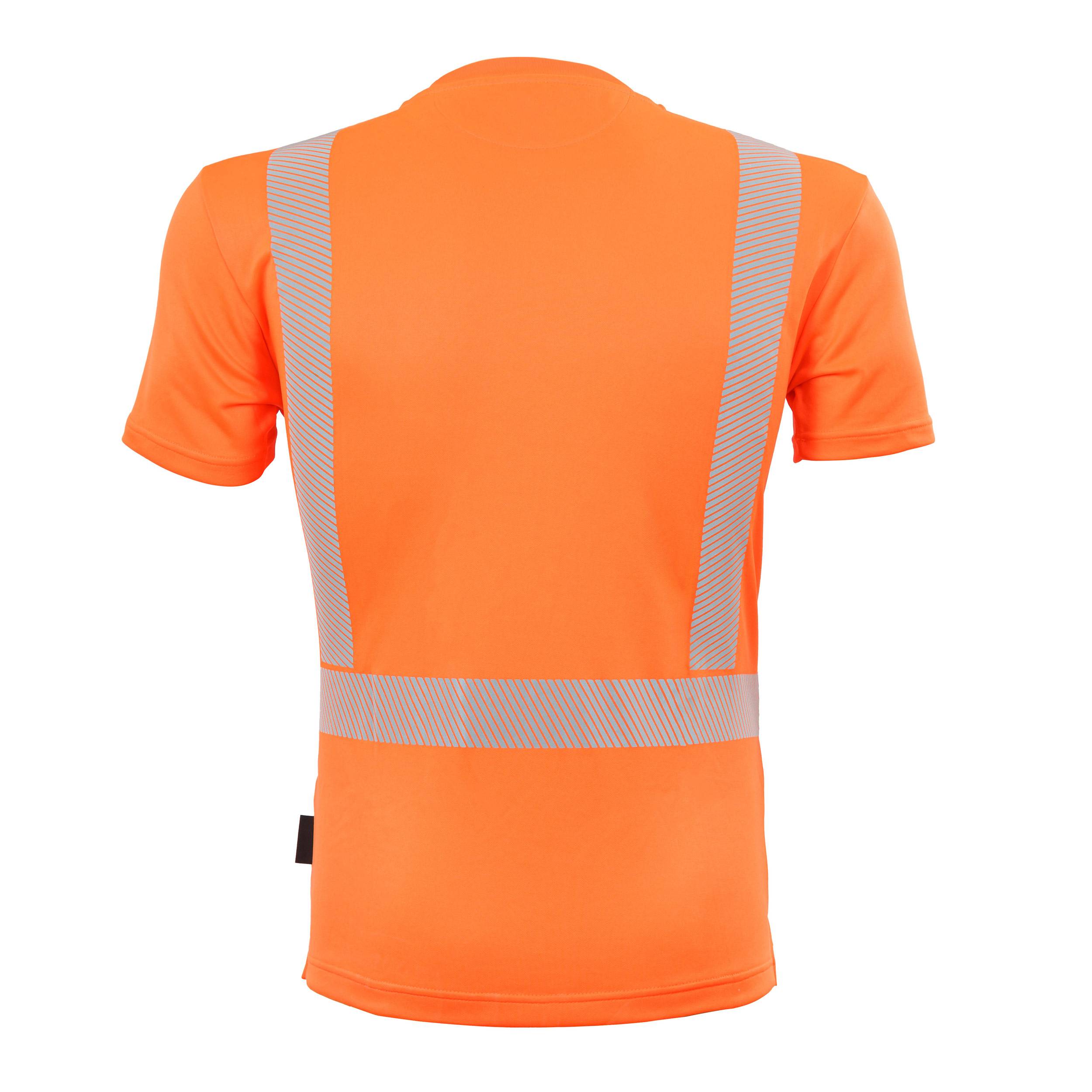 QUALITEX HIGH QUALITY WORKWEAR T-Shirt Allround Warnschutz - warnorange - Herren: 4XL