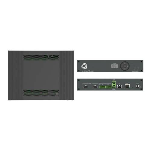 KRAMER KDS-100EN - 4K AVoIP Streaming-Encoder mit Audio (4K@60Hz | 4:2:2 | H.264 & H.265 | HDMI | Open Standard | PoE+)