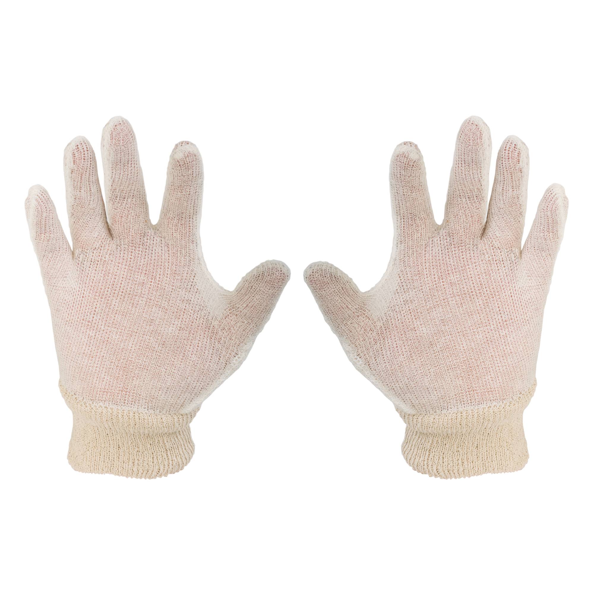 12 Paar Dünne Feinstrick Arbeitshandschuhe Mechanikerhandschuhe Montagehandschuhe Stoffhandschuhe Feinstrickhandschuhe