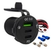 Offgridtec USB-Dreifachsteckdose 12V/24V 2x 18W USB-C und 1x 18W USB-A KFZ-Schnellladeadapter mit Abdeckung Offgridtec USB-Dreifachsteckdose 12V/24V 2x 18W USB-C und 1x 18W USB-A KFZ-Schnellladeadapter mit Abdeckung
