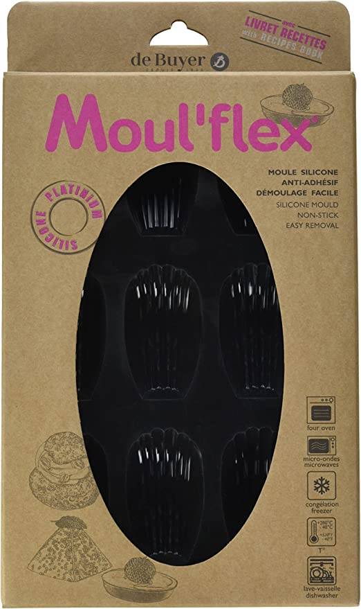 De Buyer MOUL FLEX Silikon-Küchleinformen Madeleine