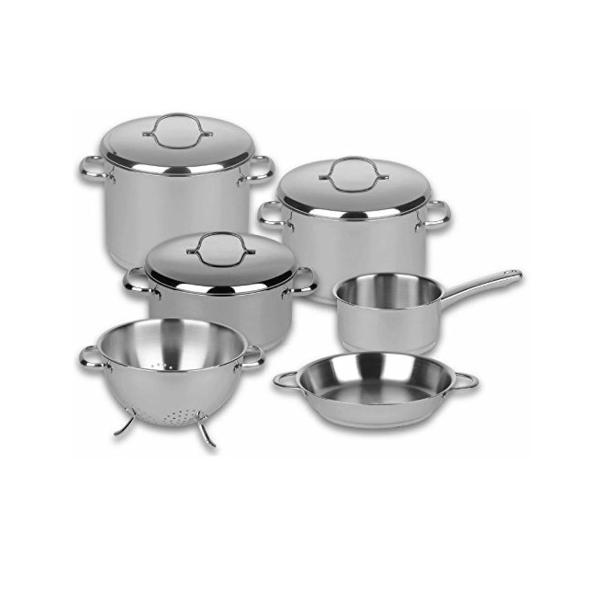 Riess Cristall casserole à bec Ø12cm acier inoxydable avec graduation induction