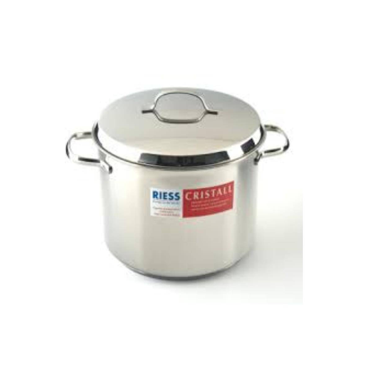 Riess Cristall Fleischtopf mit Deckel in Edelstahl Ø12cm Induktion