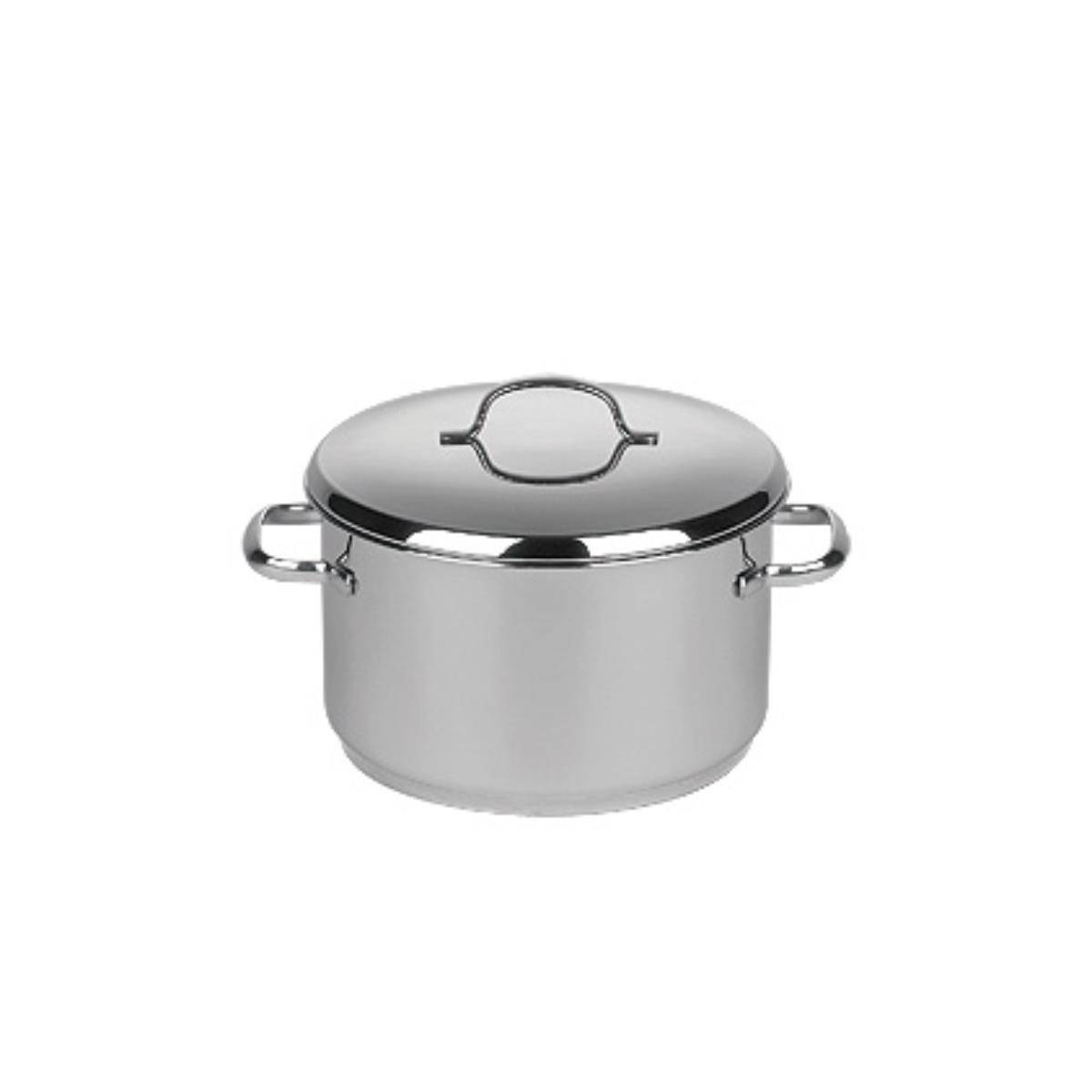 Riess Cristall Fleischtopf mit Deckel Ø20cm Edelstahl