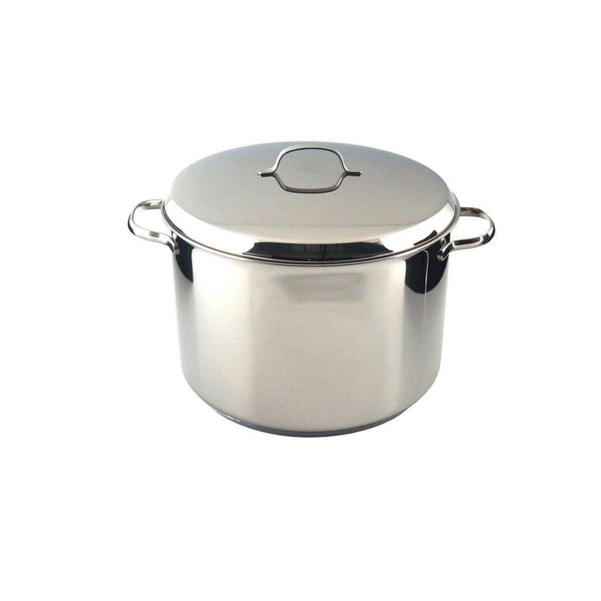 Riess Hoher Topf Cristall mit Deckel Ø16cm Edelstahl