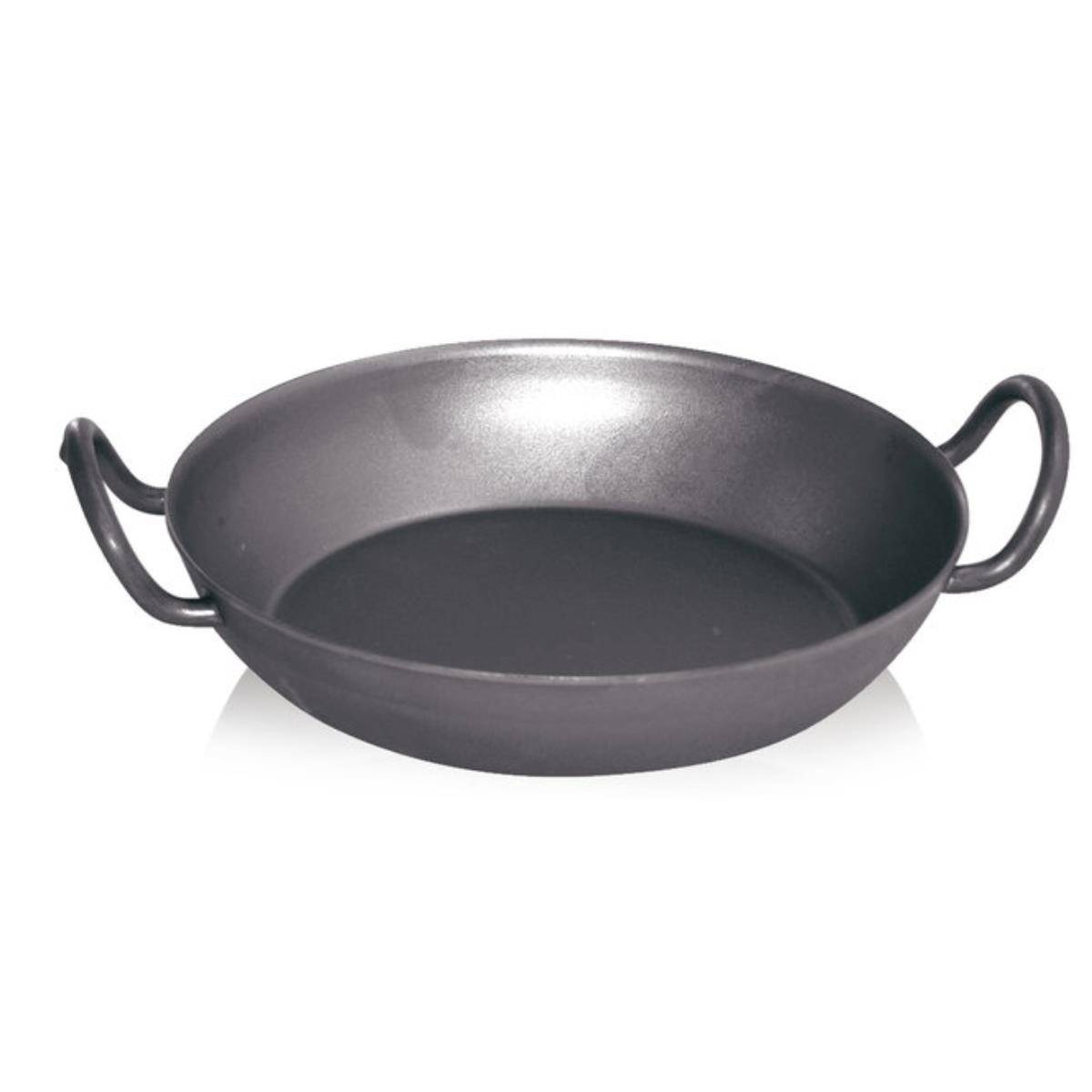 Riess Eisen Schlemmerpfanne Ø20cm Servierpfanne mit zwei Griffen Induktion