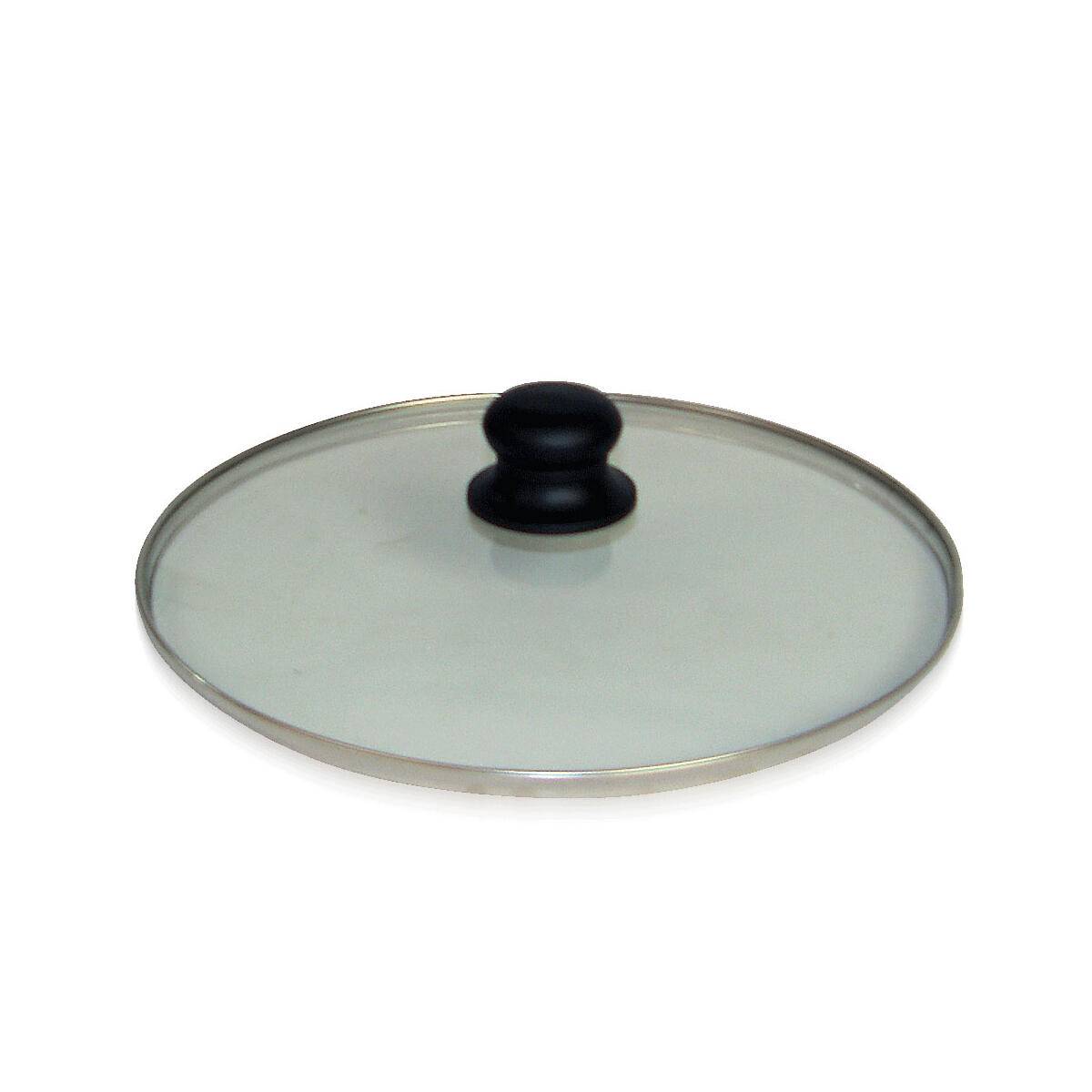 Riess Couvercle plat en verre pour les poêles Panamera/Cortina/Reventon Ø28 cm