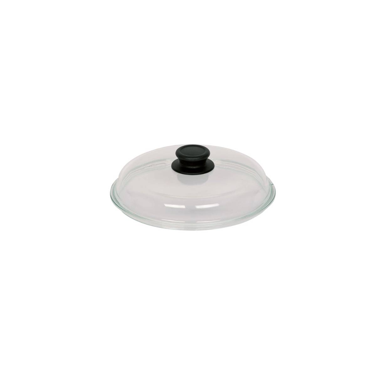 Riess Couvercle en verre haut 6cm pour poêle Ø20cm