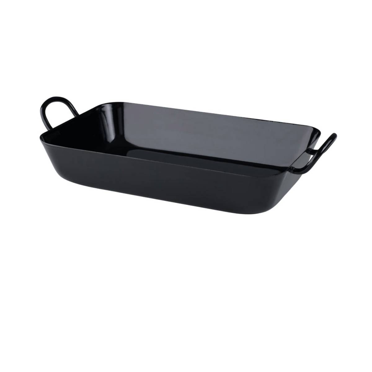 Riess Oma´s Bratpfanne 26/17cm Braten/Backen Schwarz Emaille