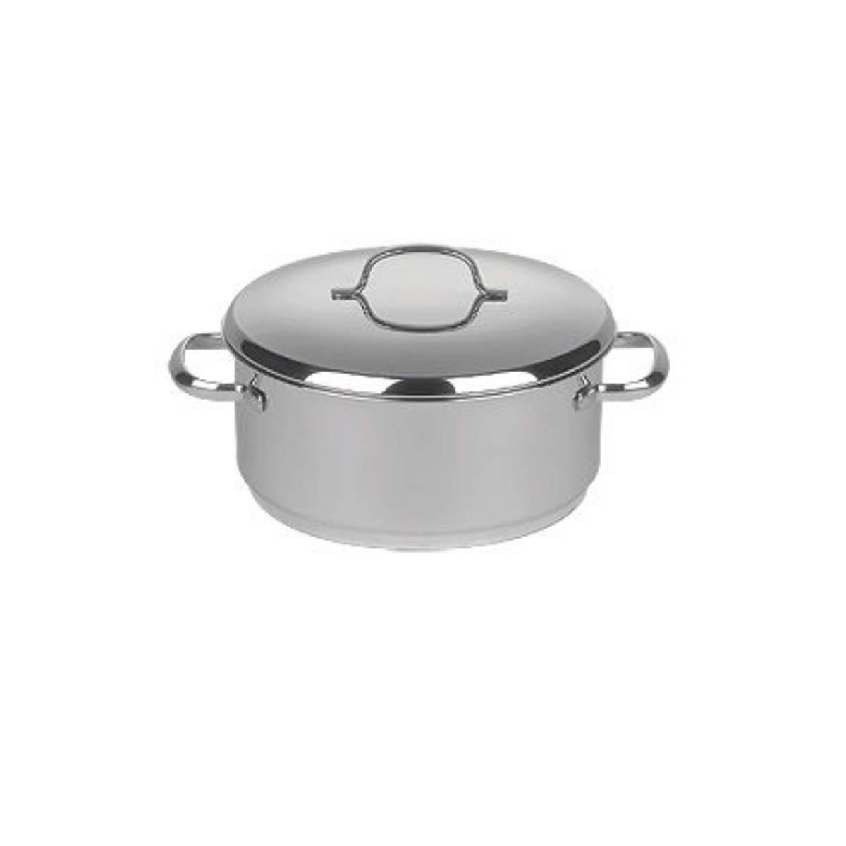Riess Casserole Cristall avec couvercle Ø14cm acier inoxydable