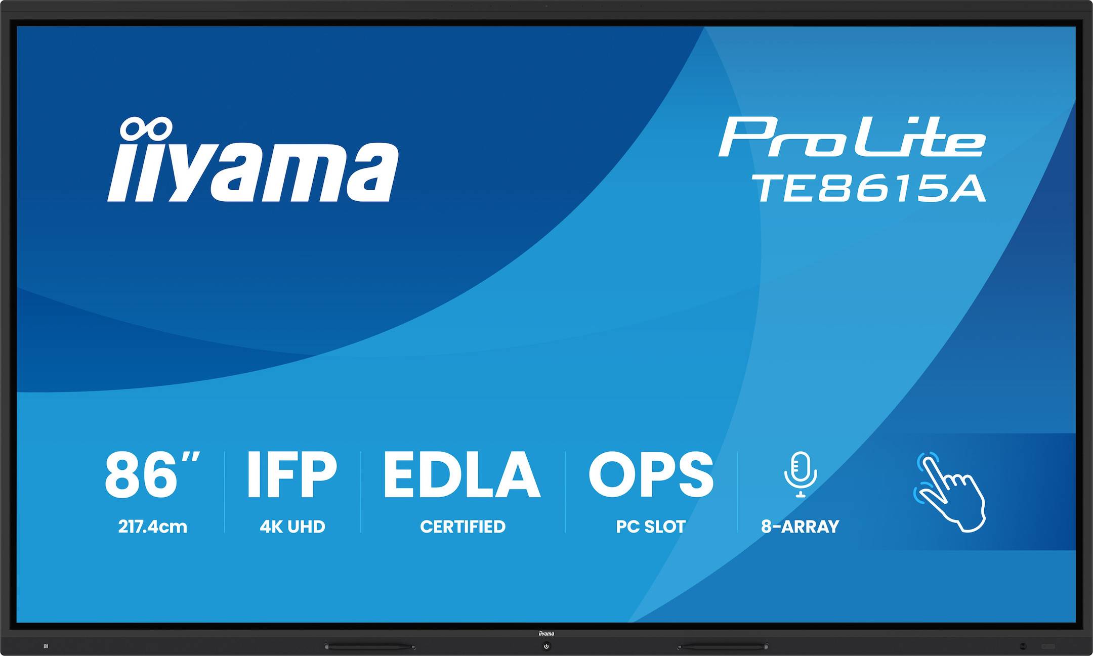 iiyama ProLite TE8615A-B1AG 86" Touch Display