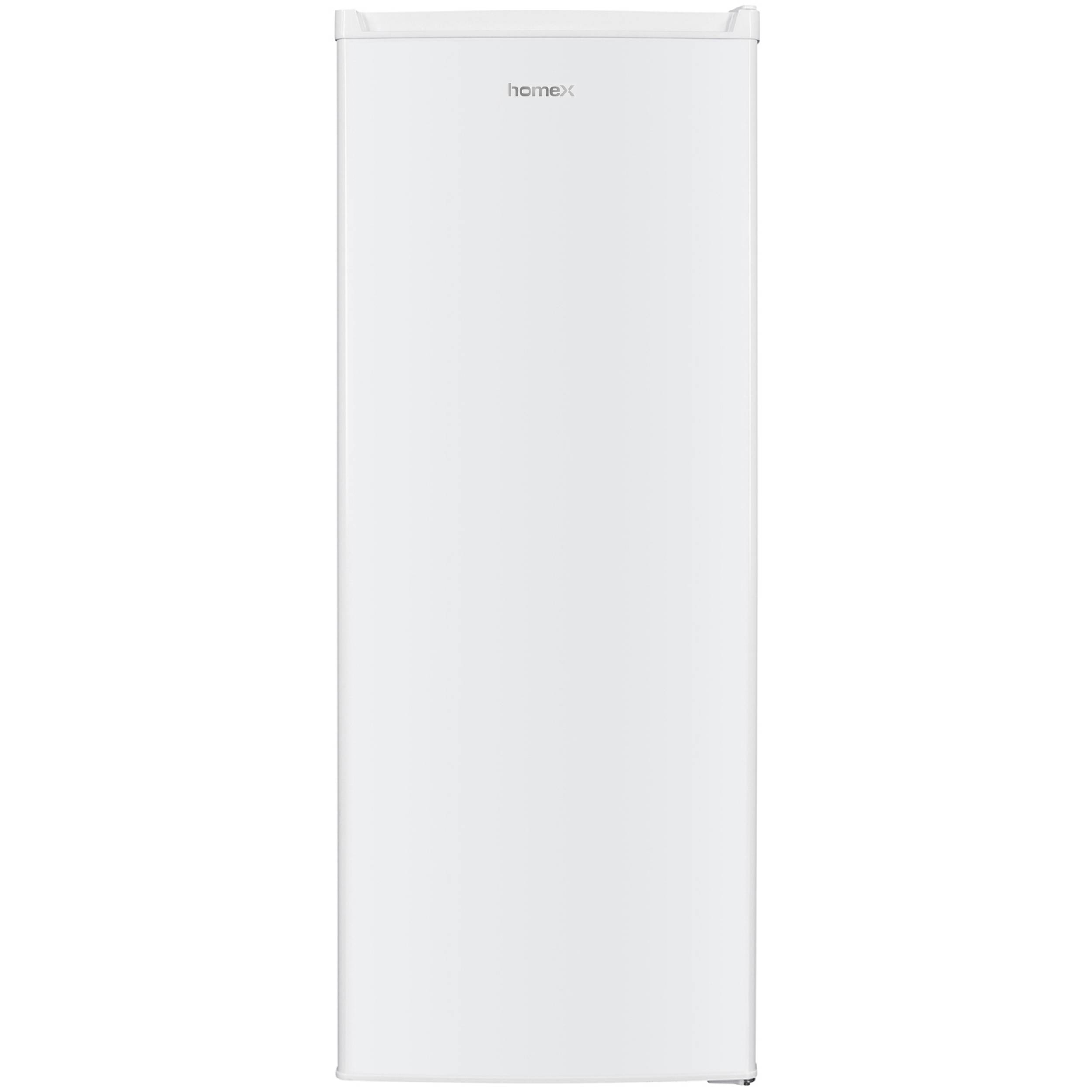 homeX FS1682E-W Gefrierschrank, Tiefkühlschrank groß - 168L Nutzinhalt, 4-Sterne Gefrieren, Freezer, leise 37 dB, weiß