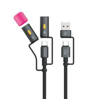 4smarts 4in1 USB-C Kabelset Explorer - 60W - Kabel - Digital/Daten