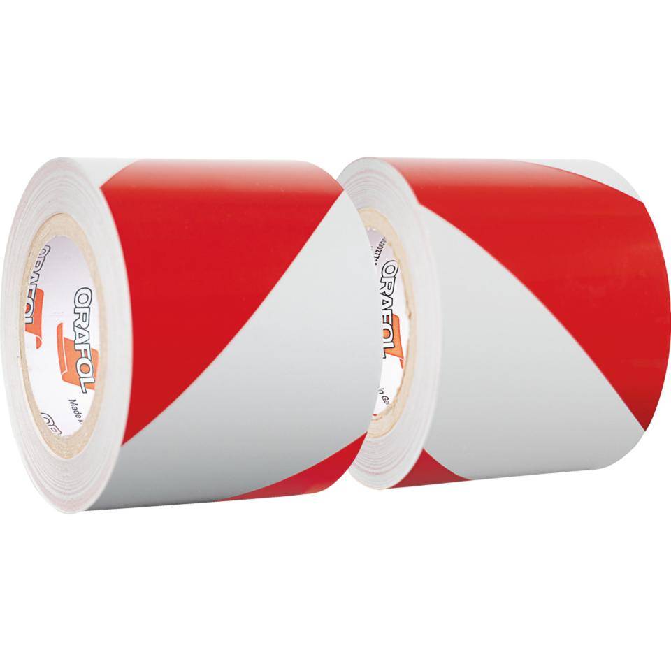 ORALITE® Vorteils-Set, links-/rechtsweisend, teilreflektierend, rot/weiß, 100mm