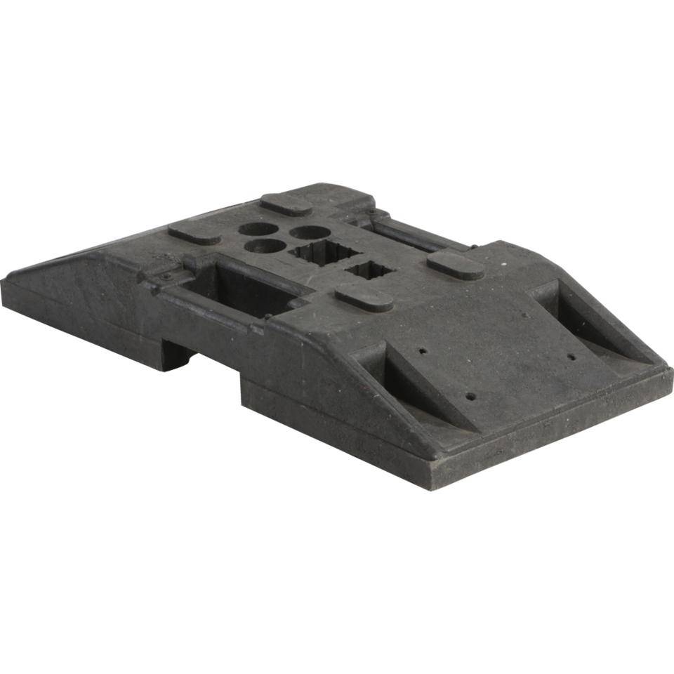 K.57 Fußplatte, K1, beidseitig griffbereit, mit Kombiöffnungen, PVC, 830x425x117mm