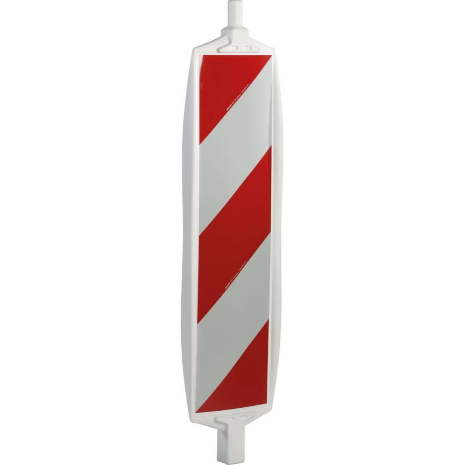 K.57 Sicherheitsleitbake, links-/rechtsweisend, Folie RA1, 1300x310x58mm, ohne Fußplatte