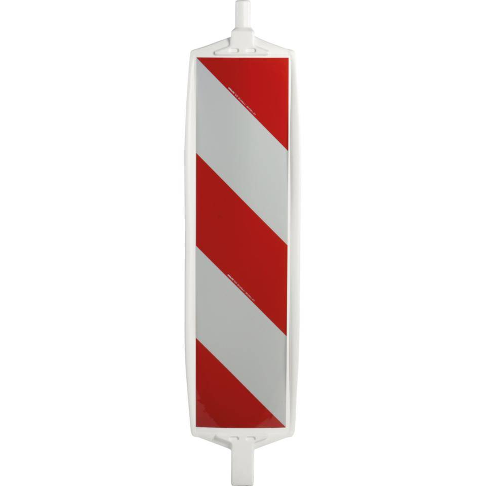 K.57 Sicherheitsleitbake, links-/rechtsweisend, Folie RA1, 1300x310x58mm, ohne Fußplatte