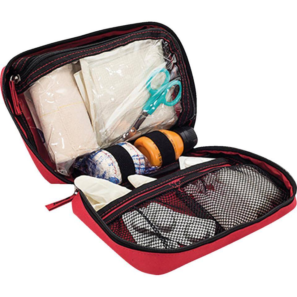 ELITE BAGS Erste-Hilfe-Tasche CURE&GO, rot, Polyester, 1,86 l, 60x210x150mm