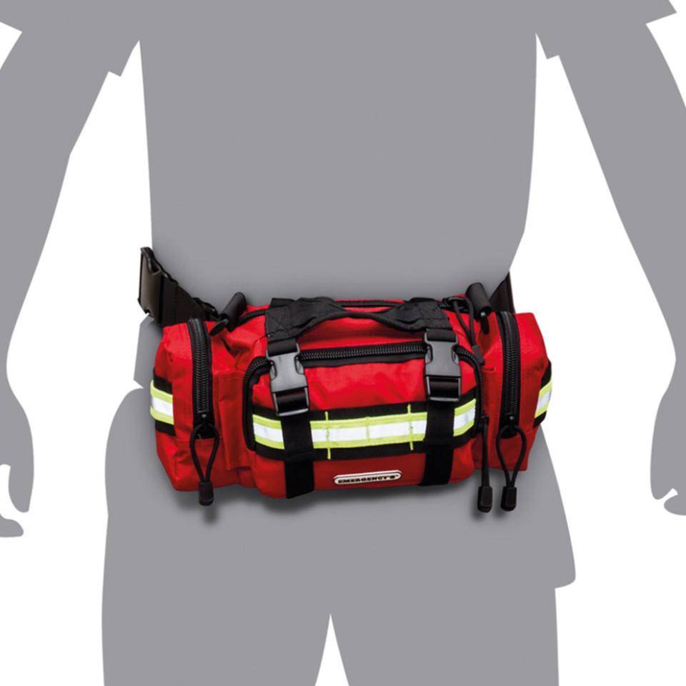 ELITE BAGS Erste-Hilfe Hüfttasche HIPSTER, rot, Polyester, 5 l, 340x160x125mm