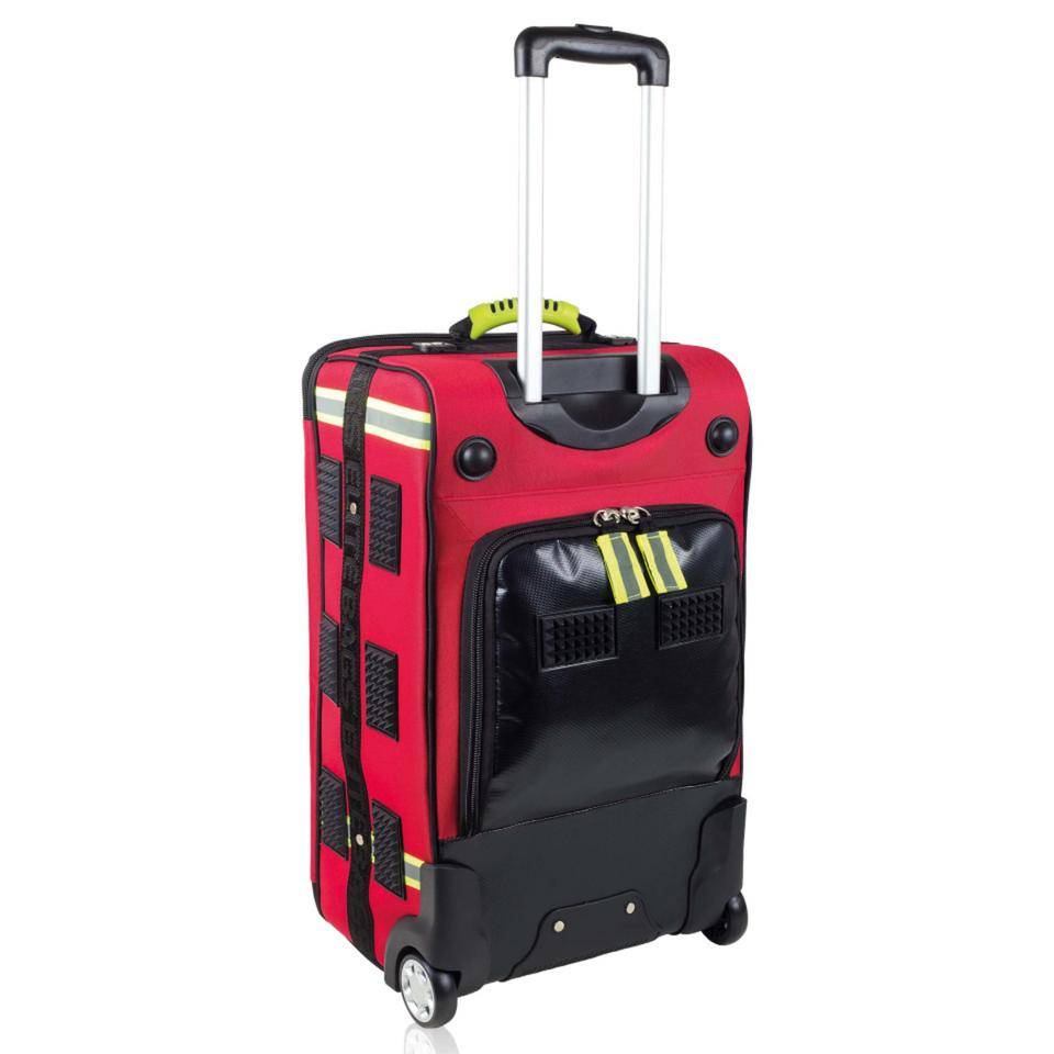 ELITE BAGS Beatmungskoffer mit Trolley-System EMERAIR TROLLEY, rot, 310x350x610mm