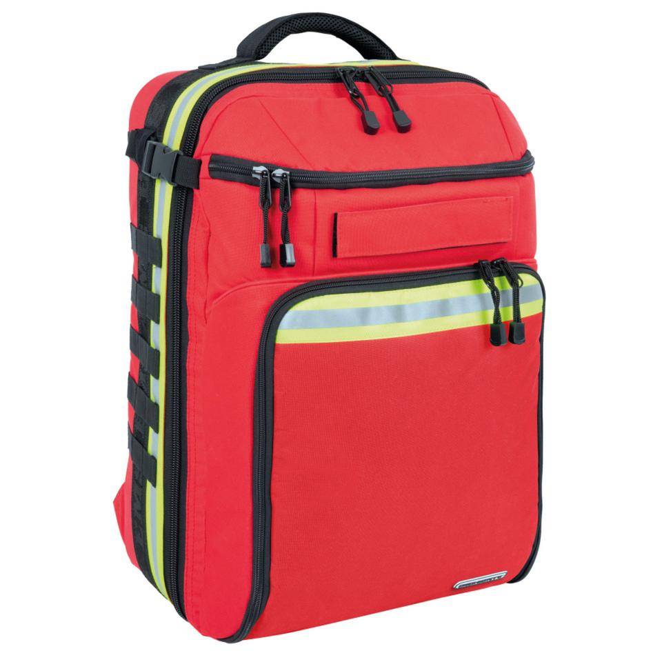 ELITE BAGS EMS PARAMEDIC Notfallrucksack, rot/schwarz, 330x520x240mm