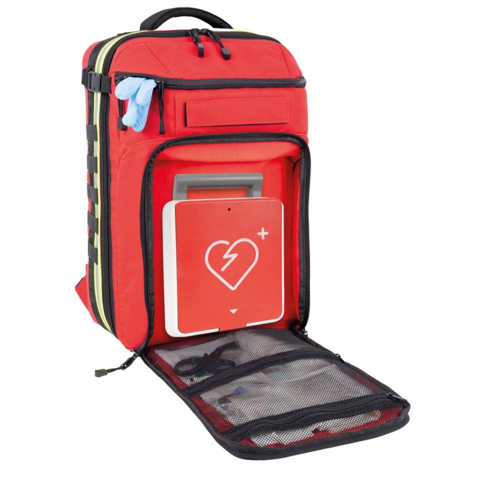 ELITE BAGS EMS PARAMEDIC Notfallrucksack, rot/schwarz, 330x520x240mm