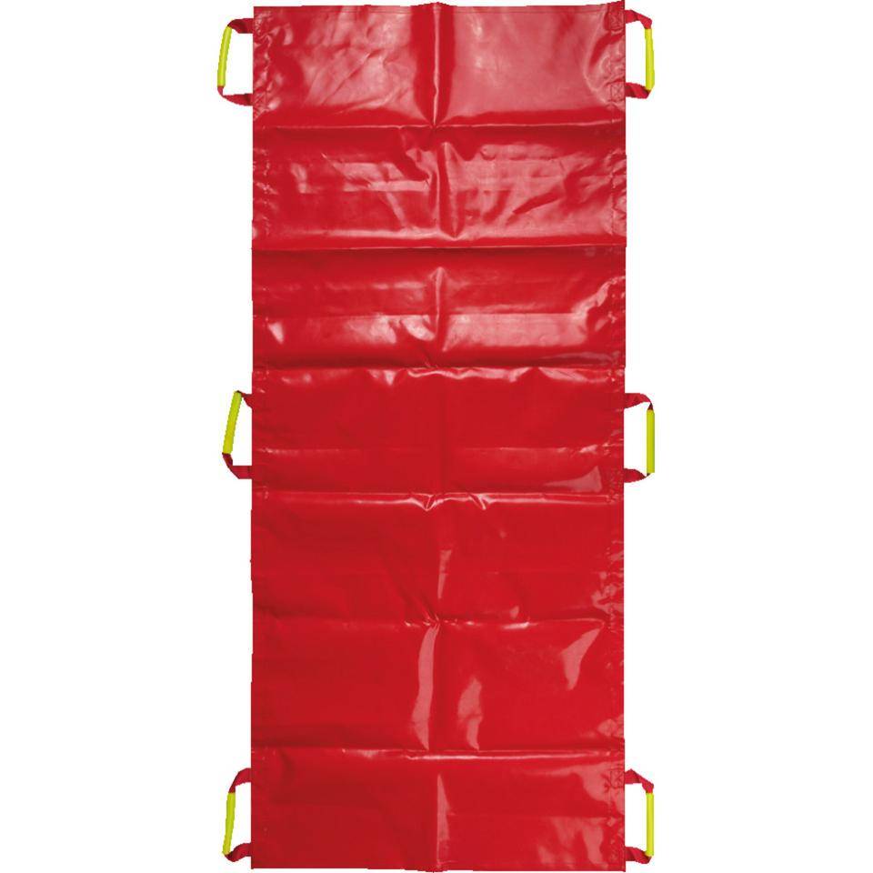 PAX Rettungstuch, EN 1865, rot, Polyester-Hochfestgewebe, bis ca.150kg, 850x1980mm
