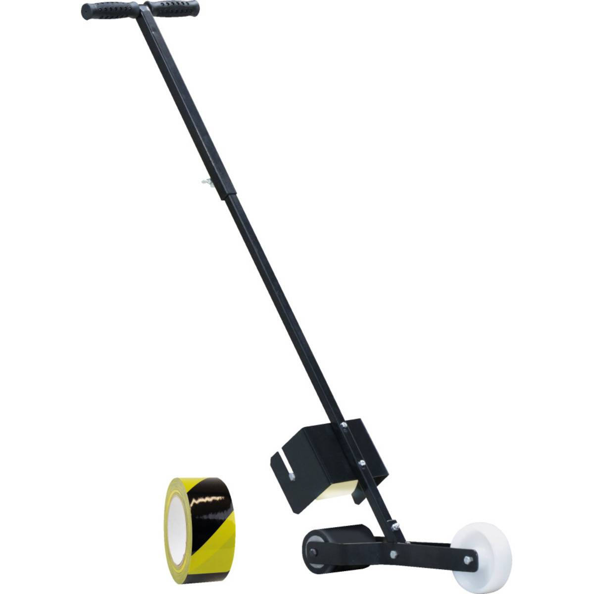 Set K.57 Tape-Marker mit Bodenmarkierband Premium,gelb/schwarz,50mm,33m/Rolle