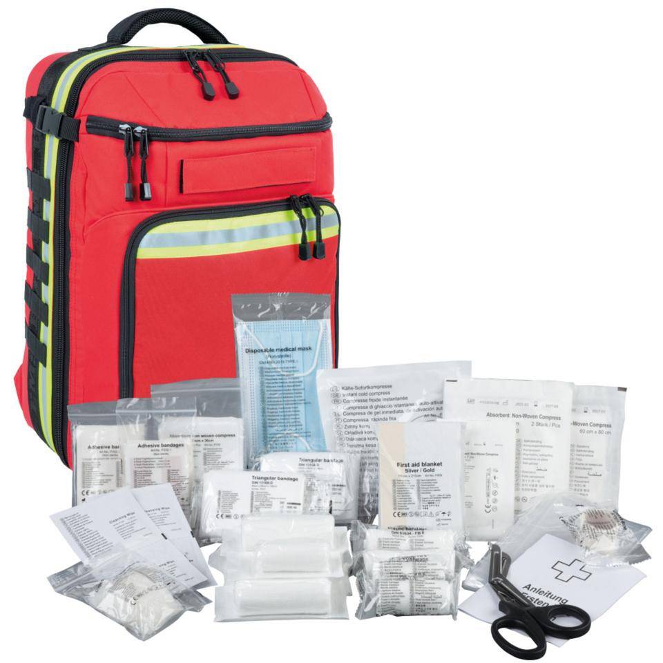 ELITE BAGS EMS PARAMEDIC Notfallrucksack, mit K.57 Füllung gemäßDIN 13157