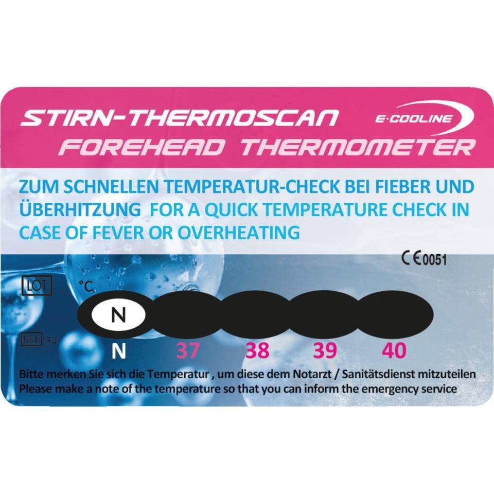 E-COOLINE Hitze-Notfall-Koffer Basic, Soforthilfe für den Hitze-Notfall, blau