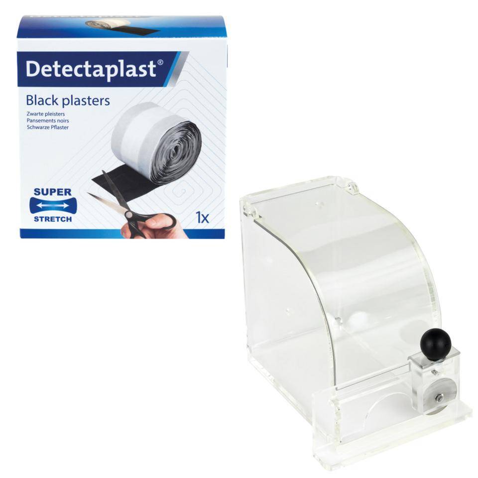 Pflasterspender für Rollenpflaster, Detectaplast® Pflaster Elastic, 6cmx5m