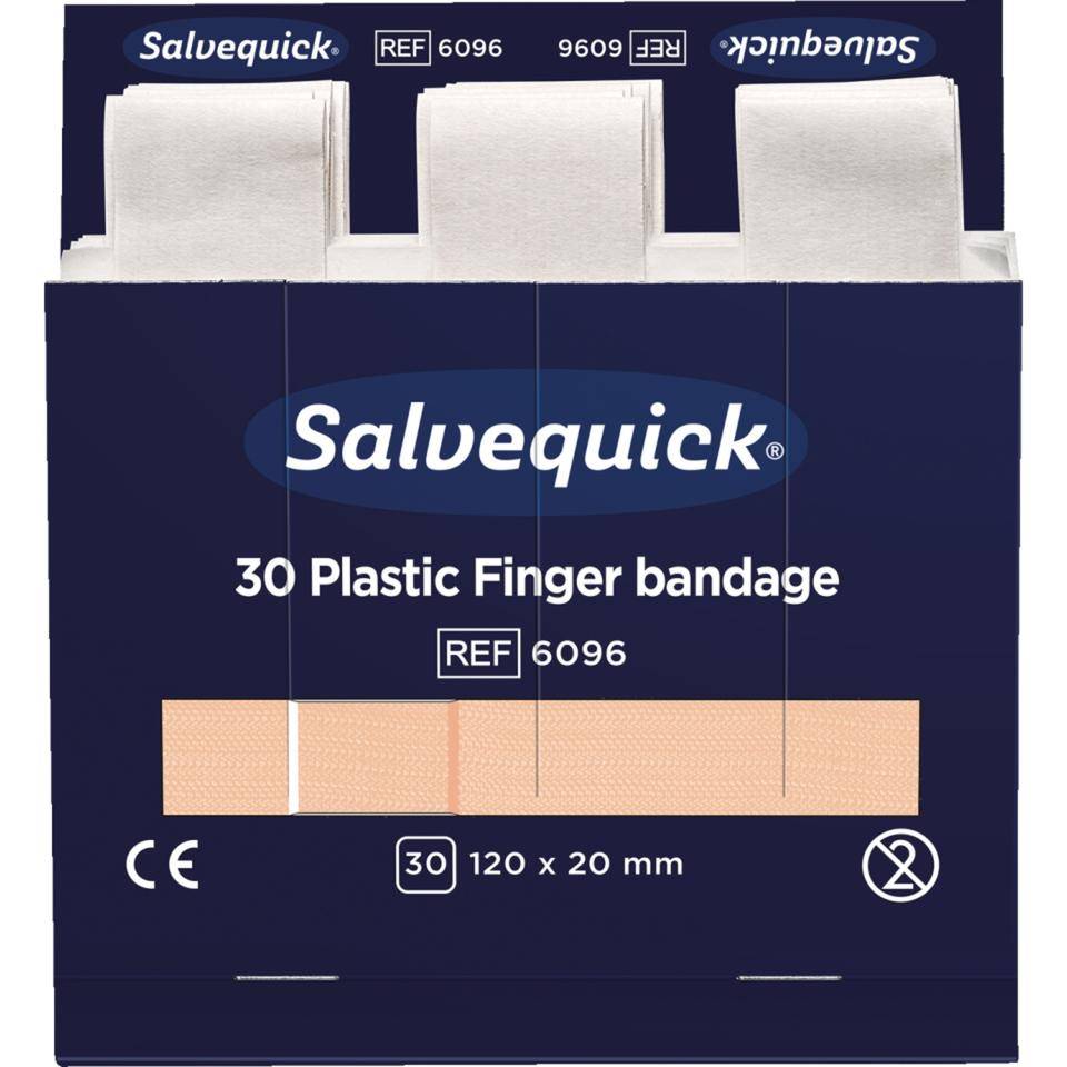 Nachfüll-Pflastersatz f. Salvequick® Pflasterspender, wasserabweisend, lang, 180/VE