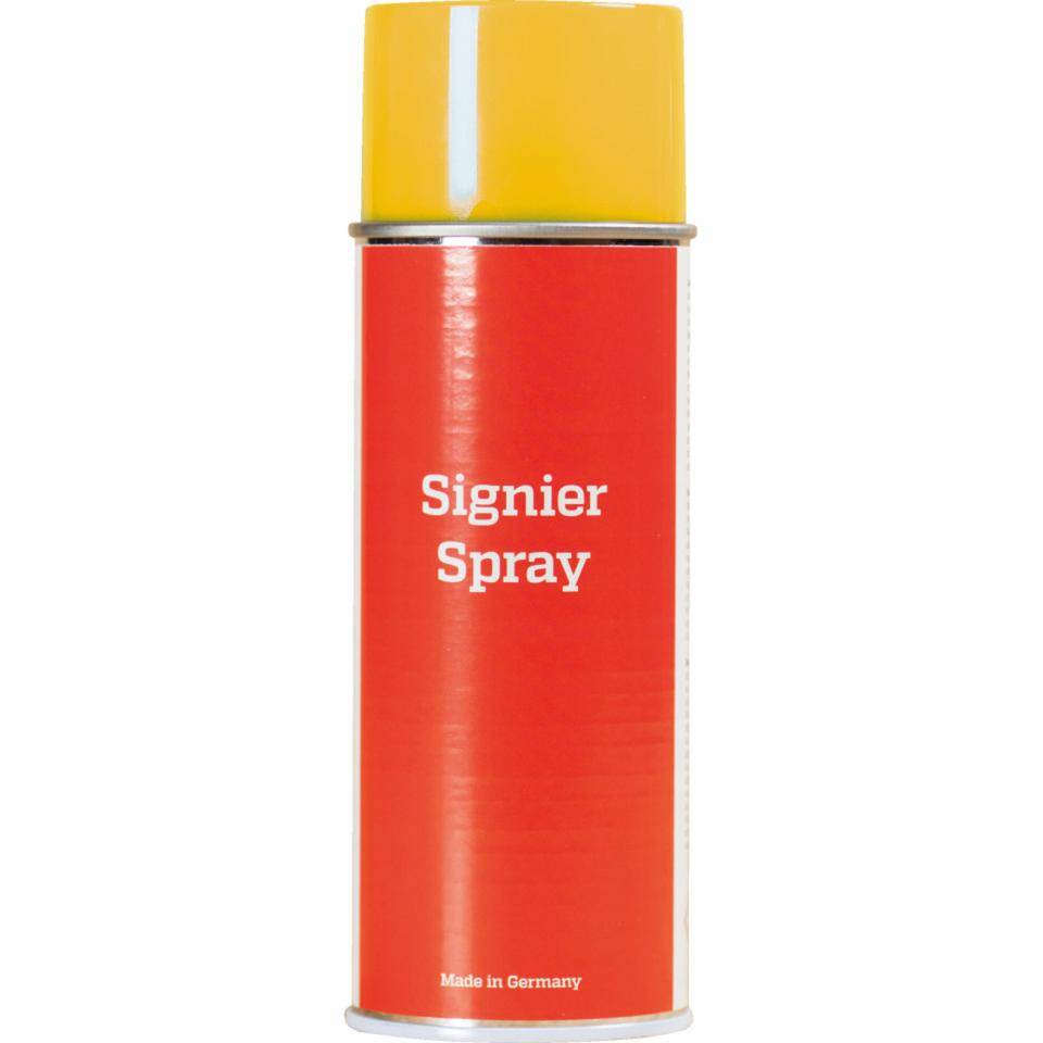 Signierspray, extrem schnelle Trocknungszeit, gelb, 400ml/Dose