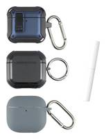 4smarts Transportcase Set Alpha 3 Stück Blau Grau Schwarz