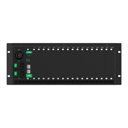 KRAMER MTX3-34-M - Modulare 34x34 Matrix (4K@60Hz | 4:4:4 | 8K-fähig | HDBaseT | Multi-Format | HDCP 2.2 | PoE)