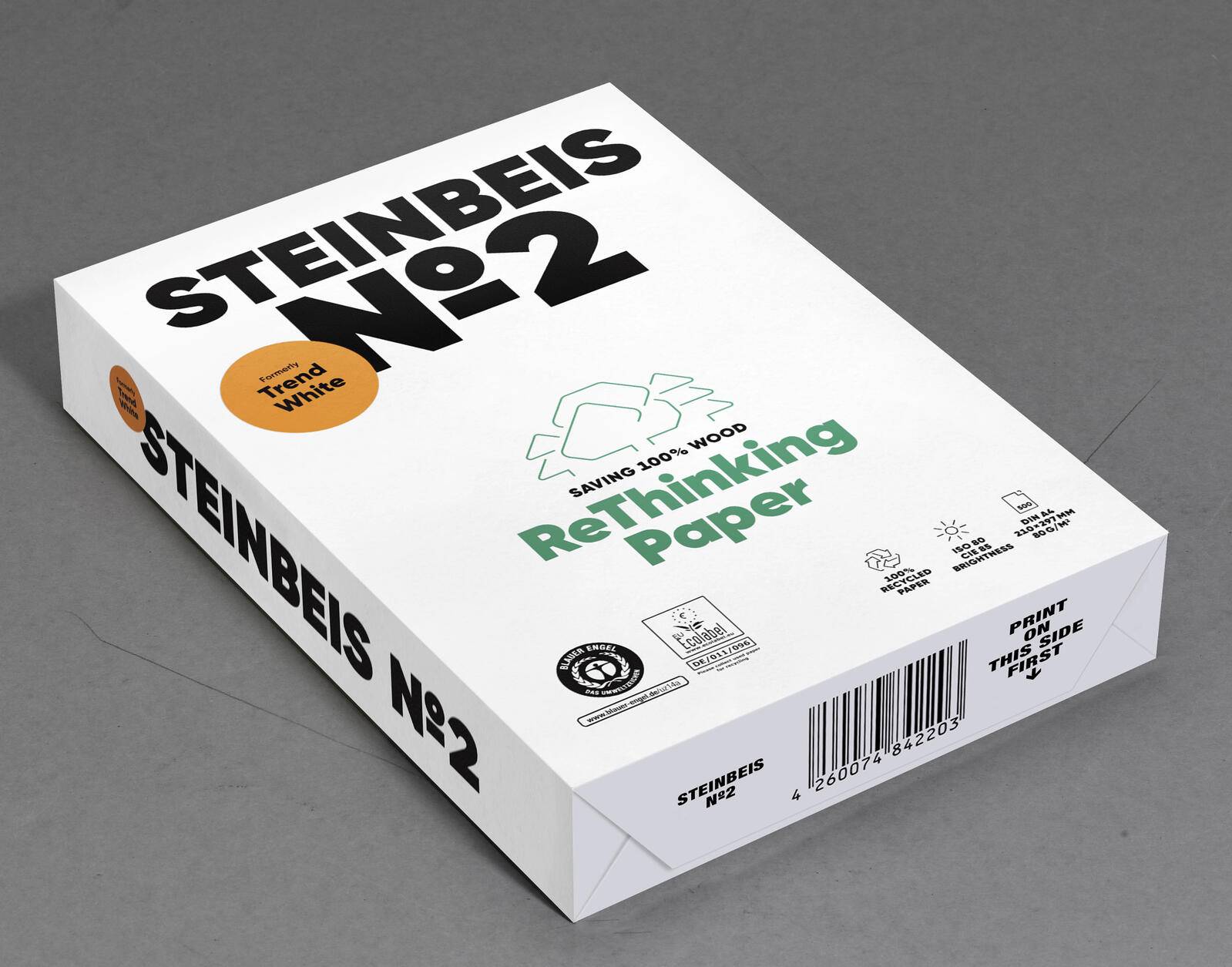 Igepa Steinbeis - Trend White - A4 (210 x 297 mm) - 80 g/m²