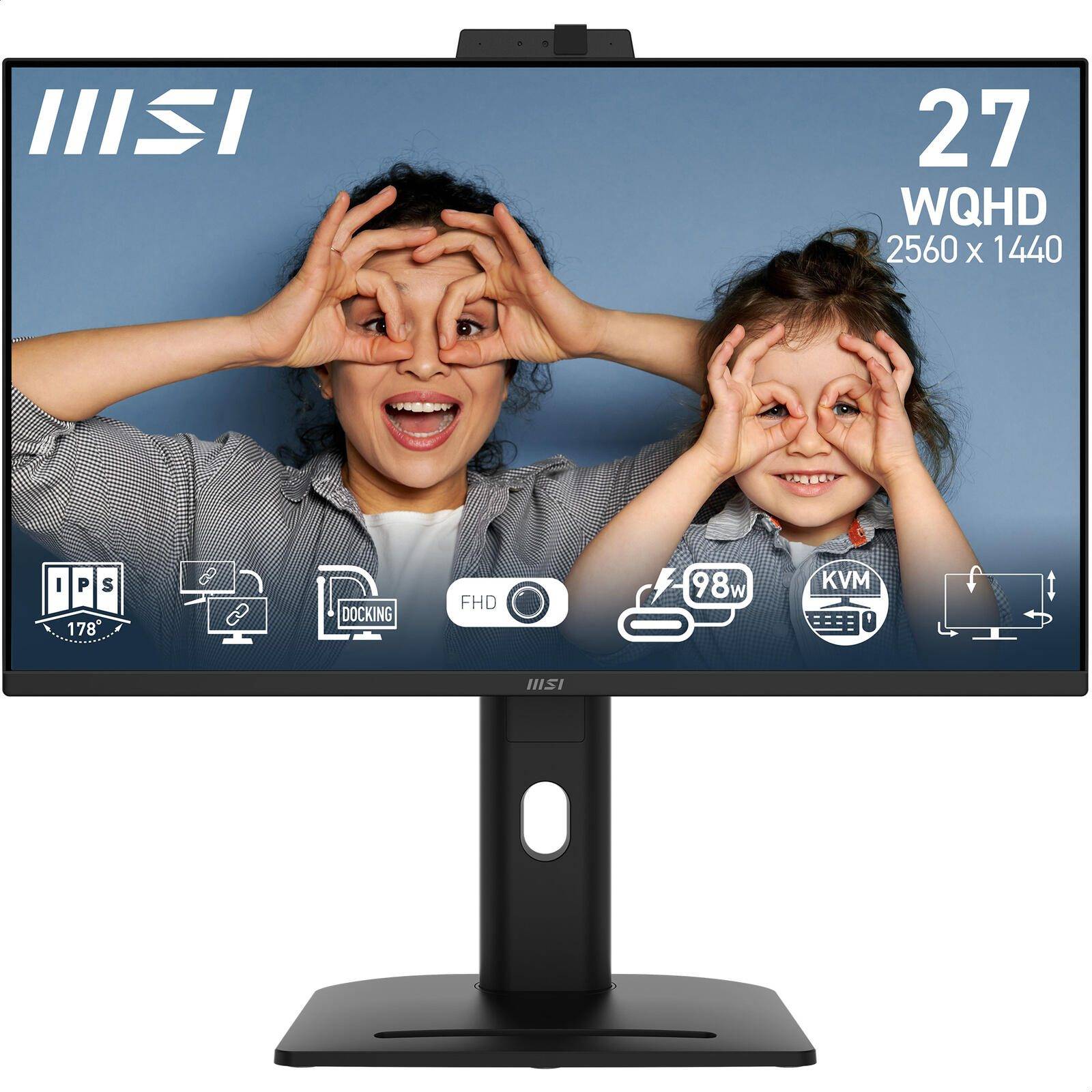 MSI PRO MP275QPDGDE Monitor 68,6 cm (27"") 9S6-3PC8CM-002