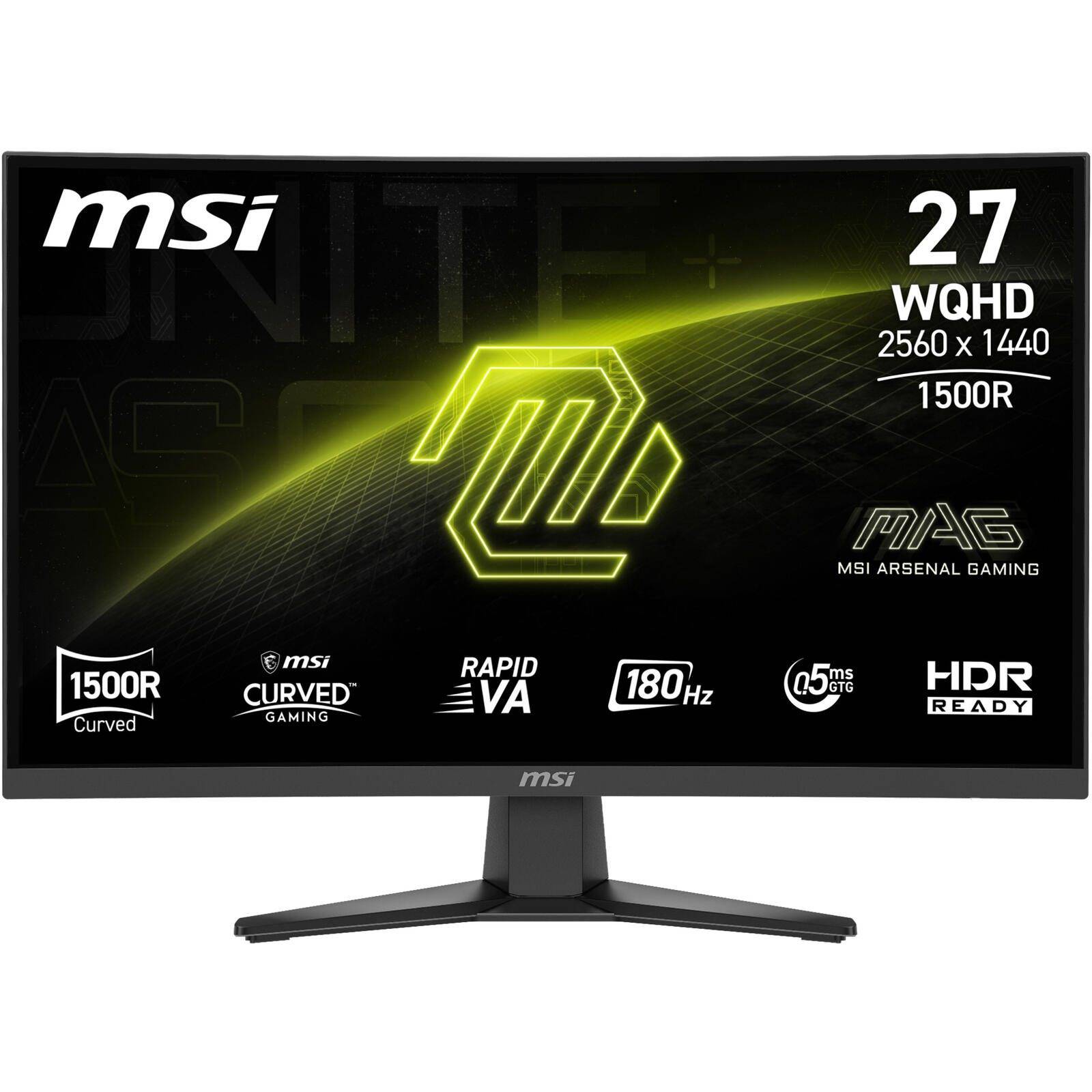 MSI MAG 275CQFDE E18 Rapid VA WQHD Gaming Display 68,6 cm (27"")