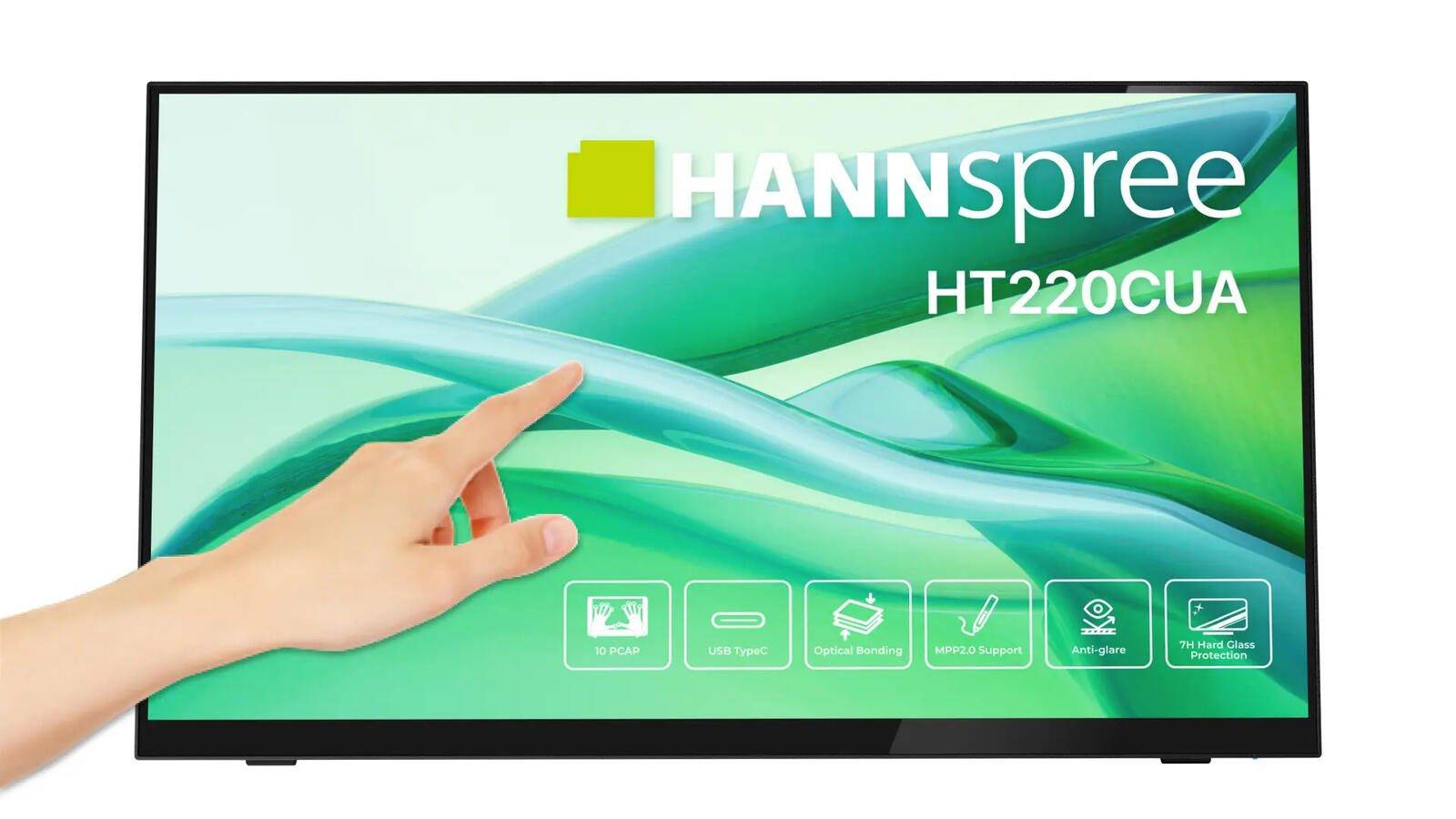 HANNspree HT220CUA Full HD LED Touch Monitor 54,5 cm (21,4"")