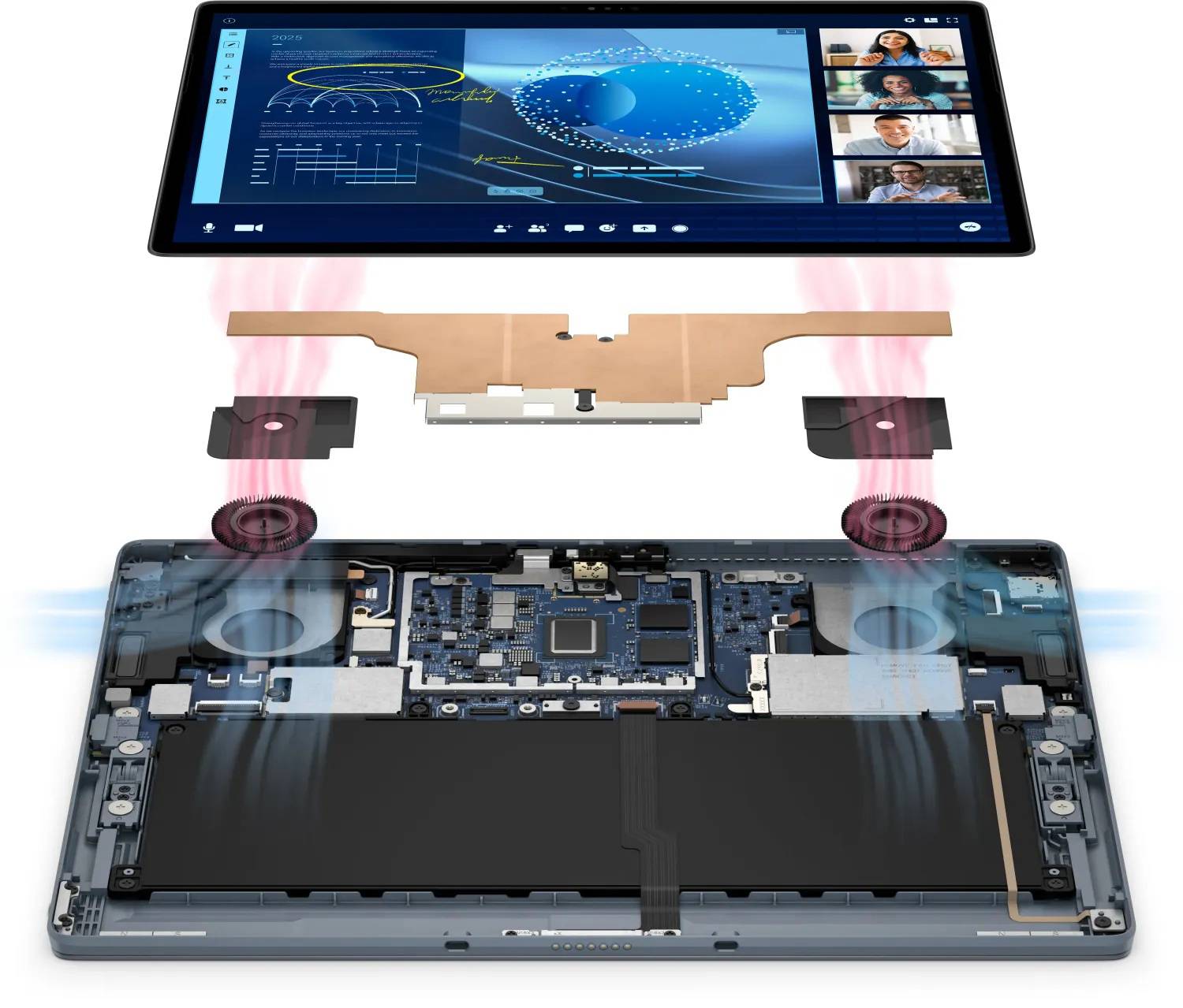 Dell Latitude 7350 Detachable 13 Zoll Tablet Ultra 5 134U 16GB 512GB SSD 2880x1920 FP Touch WCAM WIN11 Hervorragend - Refurbished