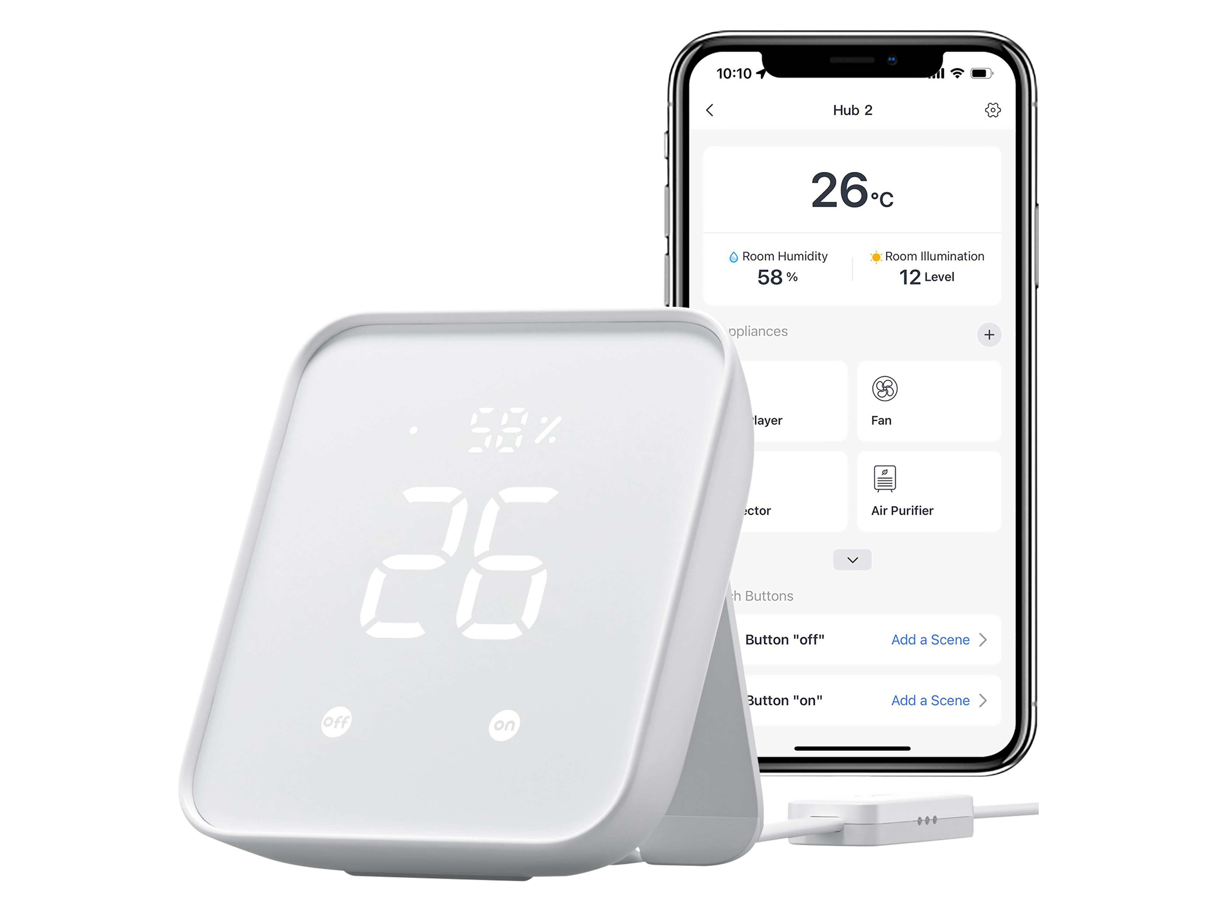 SWITCHBOT WLAN Thermometer Hygrometer, SWITCHBOT