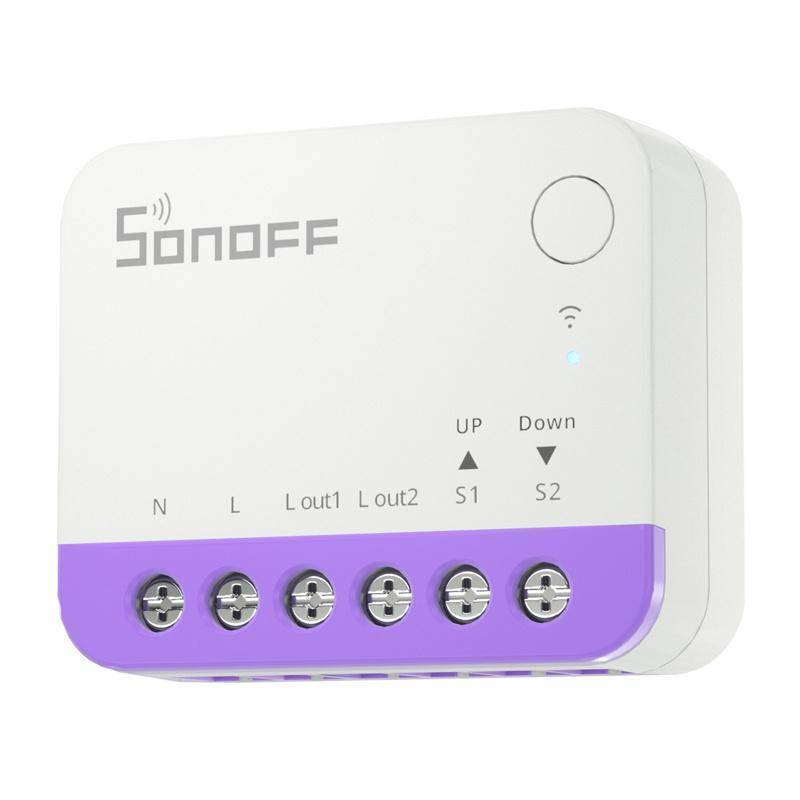 Sonoff MINI-RBS Smart Roller Shutter Switch, 2-Kanal Rolladen-Schaltaktor, WiFi