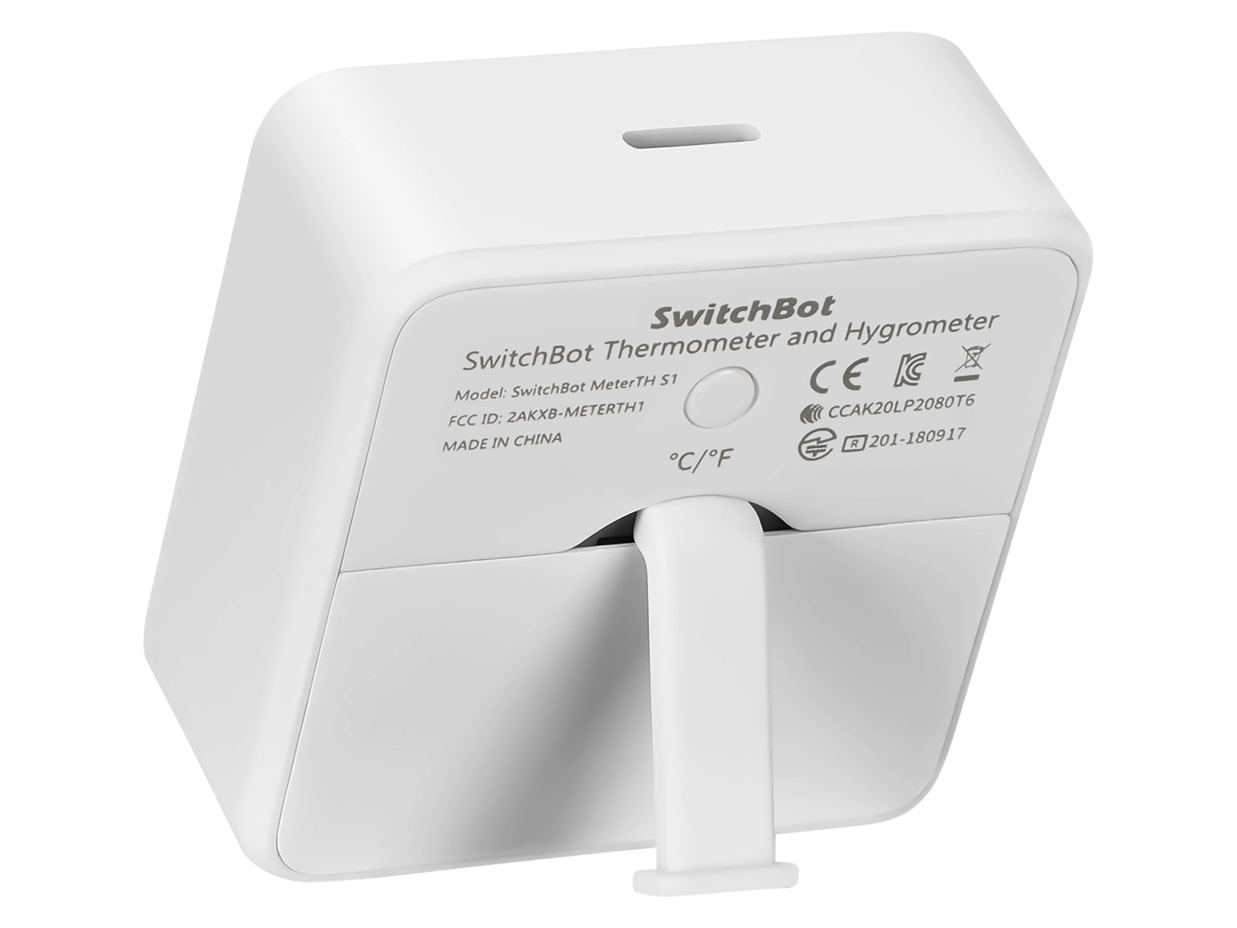 SWITCHBOT Thermometer Hygrometer, innen, weiß